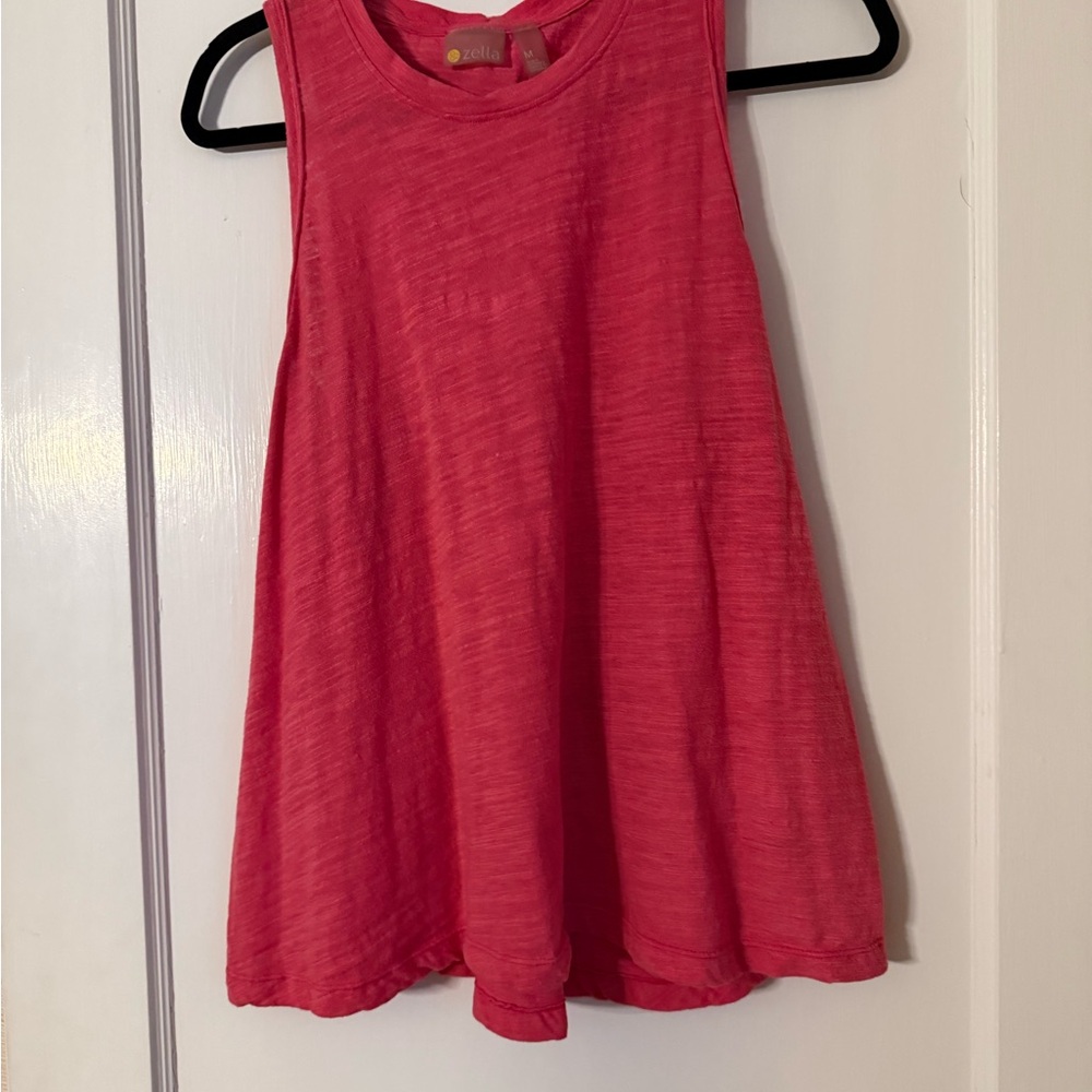 Zella Vibrant Red Tank Top